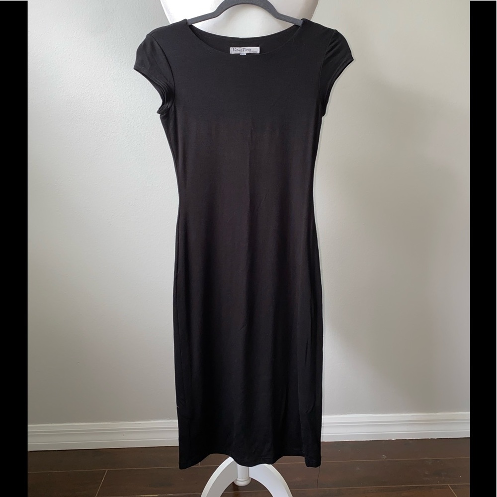 Velvet Touch Bodycon Dress